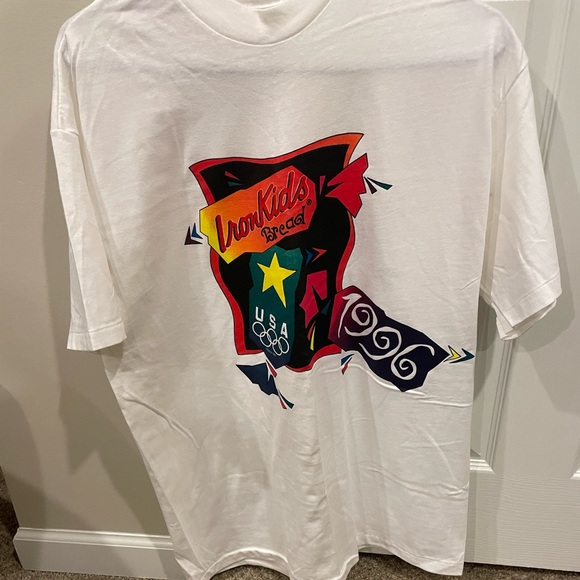 Vintage Iron Kids Bread 1996 Olumpics Tee - Picture 2 of 6